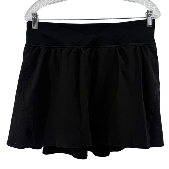 SPANX Pants - Spanx Get Moving Skort Black Athletic Tennis Golf Skirt Built-in Shorts XL